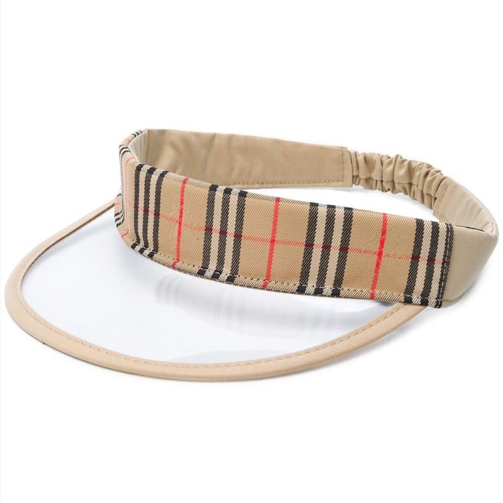 Burberry Clear Visor Hat